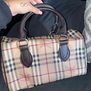 Authentic Burberry speedy